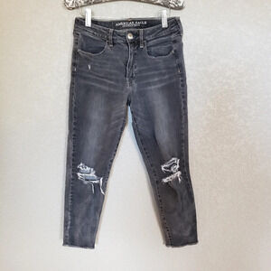 American Eagle outfitters  Hi- Rise jegging crop